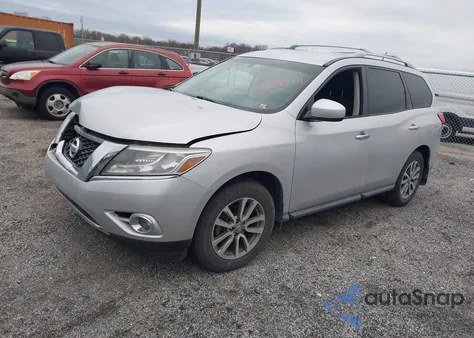2015 Nissan Pathfinder Sv from USA, damaged, VIN 5N1AR2MM4FC691619